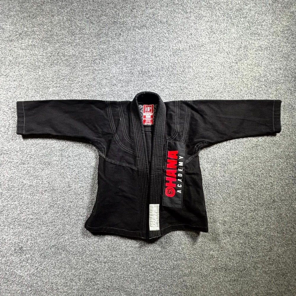 Break Point BJJ Gi Top Kid K00 Black Ohana Academy Jiu Jitsu Kimono Uniform Gear